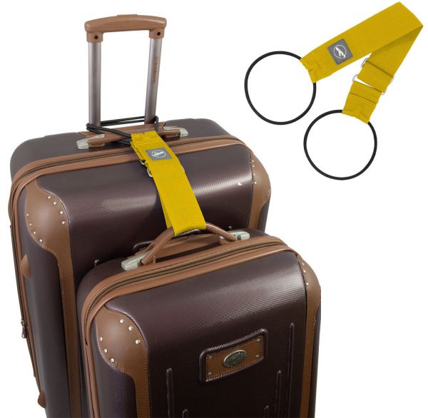 Trageschlaufe für Koffer und Taschen gelb
