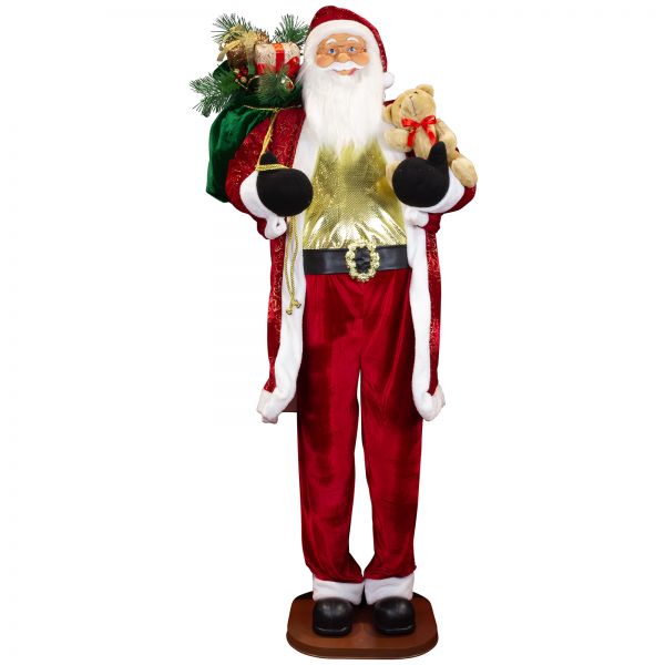 Weihnachtsmann 180cm - Lebensgröße