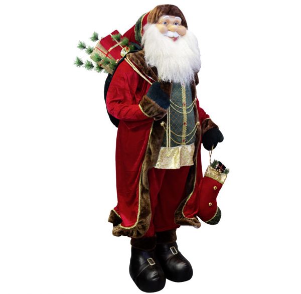 Weihnachtsmann Yannick 180cm Lebensgröße