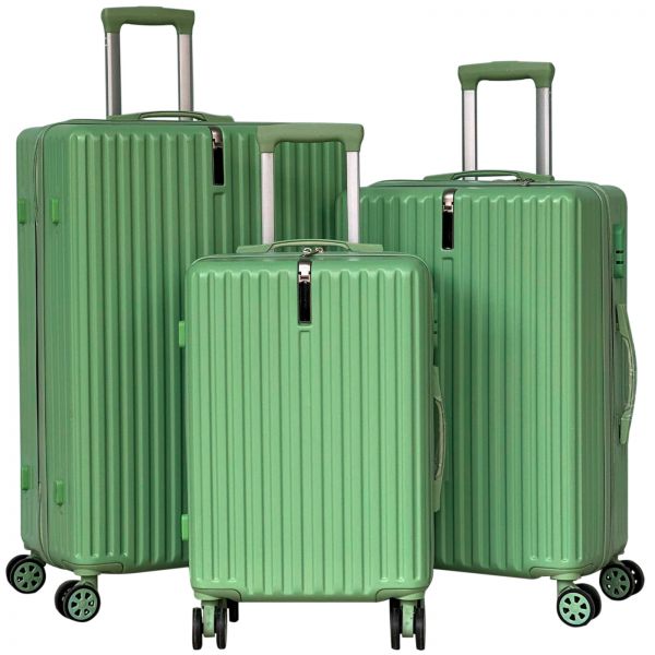 ABS Kofferset 3tlg Portofino grün